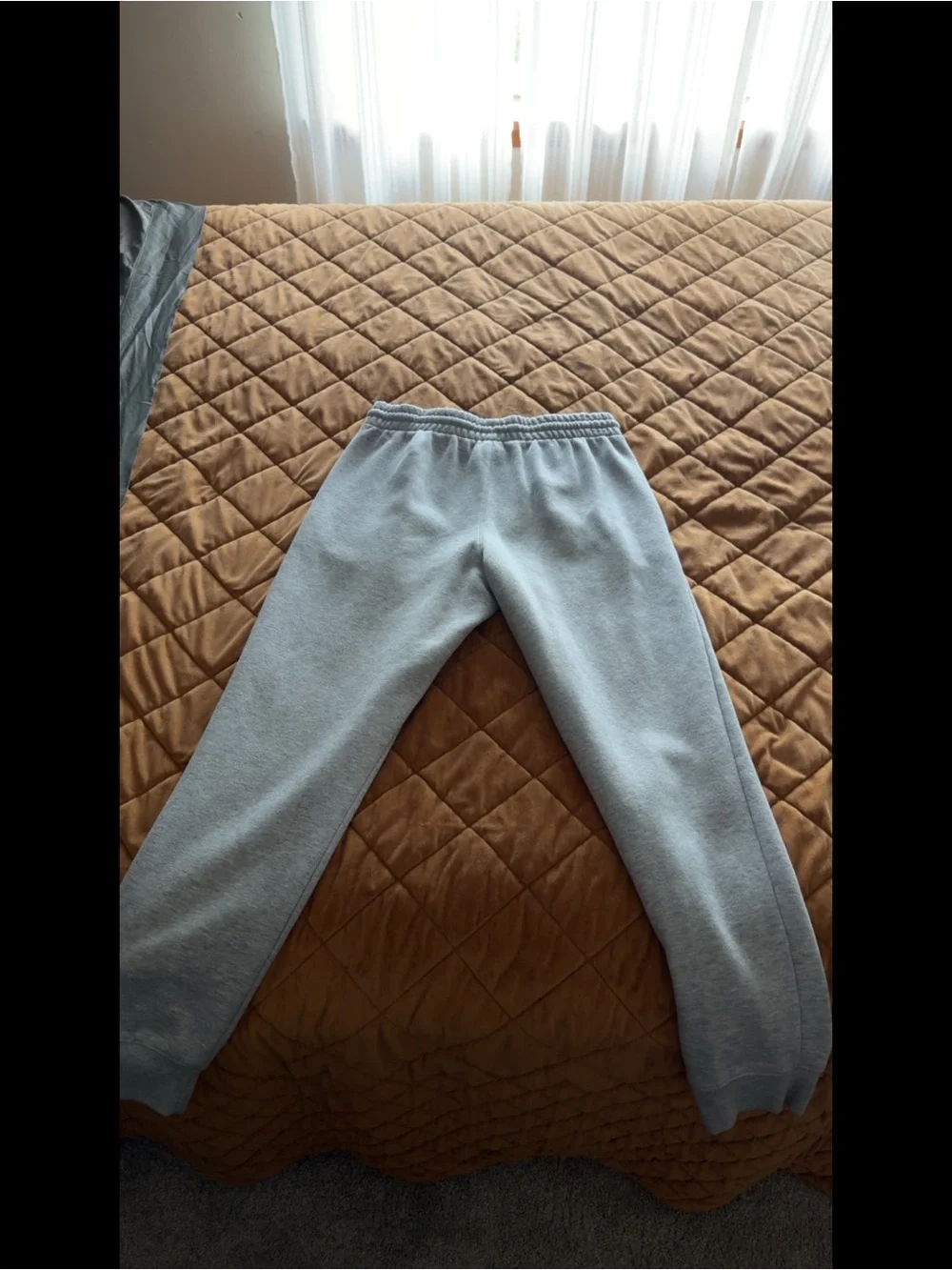 New Balance Light Gray Men's Sweatpants - Elastic Waist Joggers